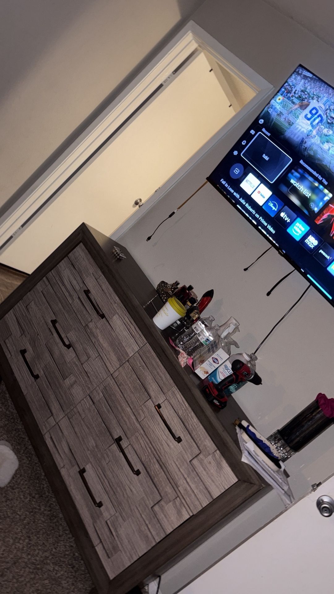 5p Brown Bed Room Set