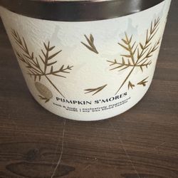 Pumpkin S’mores Bath And Body Works Candle New 