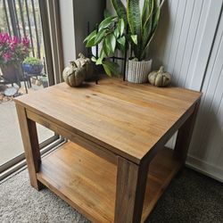Wood Coffee Side Table