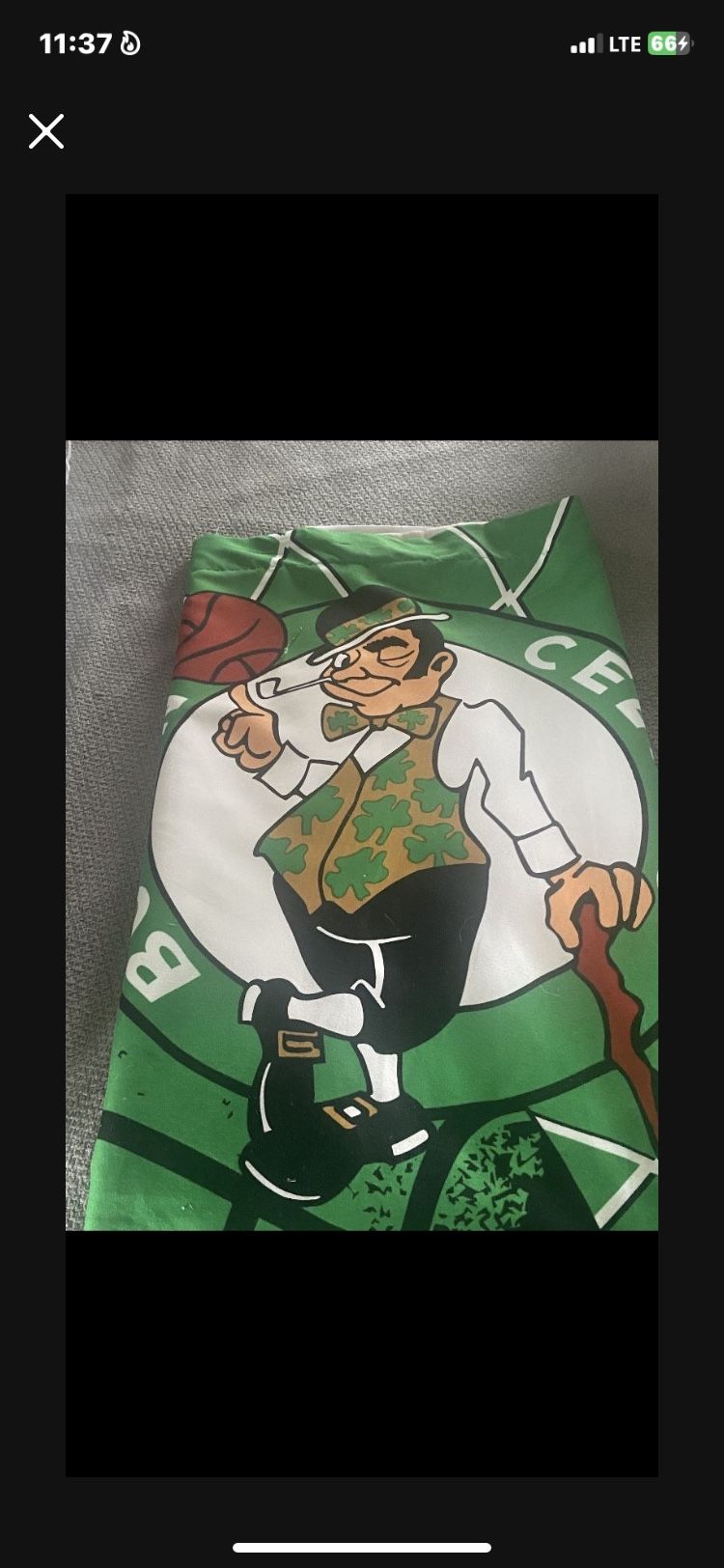 Celtics comforter