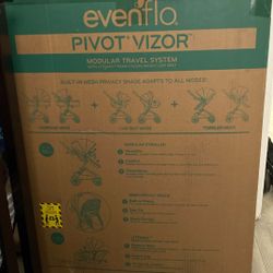 EvenFlo Pivot vizor 3-1 Travel System 