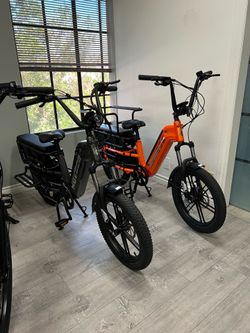 Brand New In Box HOVSCO HovCart Family E-Bike 20" Fat Tire Cargo E-Bike
