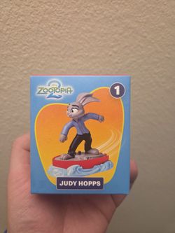 2025 McDonald’s Disney Zootopia 2 #1 Judy Hopps Happy Meal Toy 