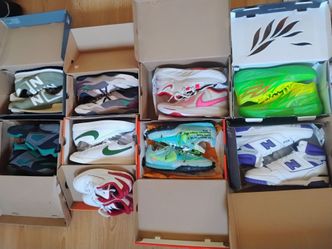 $300 for the bundle everything brand new nikes new balance vans pumas