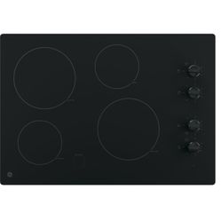 GE® 30" Built-In Knob Control Electric Cooktop