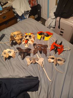 Leather masks for sale