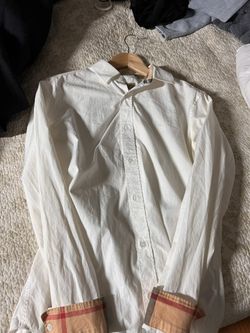 burberry button down 