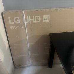 New TV for Sale. lg uhd ai 65ut70