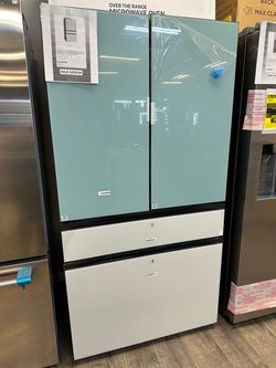 Samsung Bespoke 4 French Door Refrigerator With Beverage Center Take It Home $0 Initial Payment Read Description