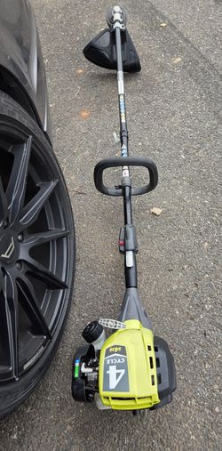 Ryobi S430 4-cycle, 30cc gas-powered string trimmer.