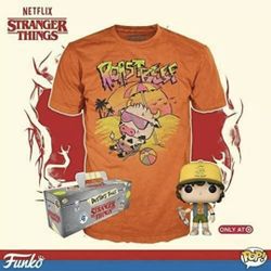 Stranger Things Funko Pop! Television Collectors Box: Dustin’s Tool Box Size XL and 2XL Shirt Box Available