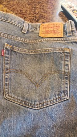 Levi's 560 blue jeans