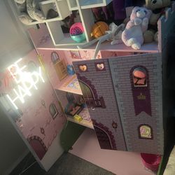 Doll House With Toys