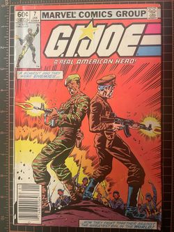 G.I. Joe: A Real American Hero # 7 (Newsstand Edition)