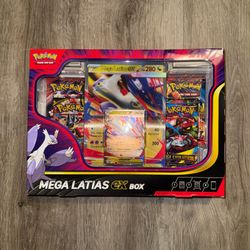 Mega Latias EX Pokemon Collection Box New Sealed