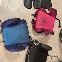 3 Car Seats 2 Protectors