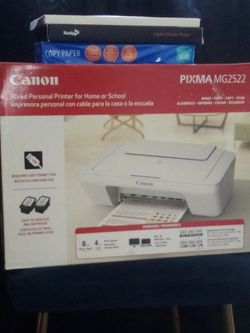 Printer White Canon PIXMA MG2522