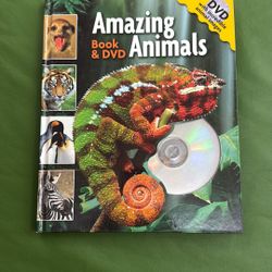 HC Amazing Animals Book & DVD