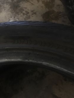 245/40/18 Continental good tread used tire