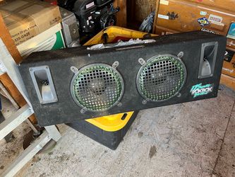 8” dual speaker / sub box.