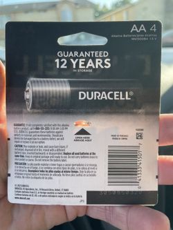 Duracell AA Batteries ( 4 Pack )
