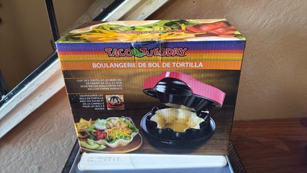 Taco Tuesday tortilla Bowl maker
