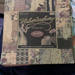 antique type sparkle scrapbook paper