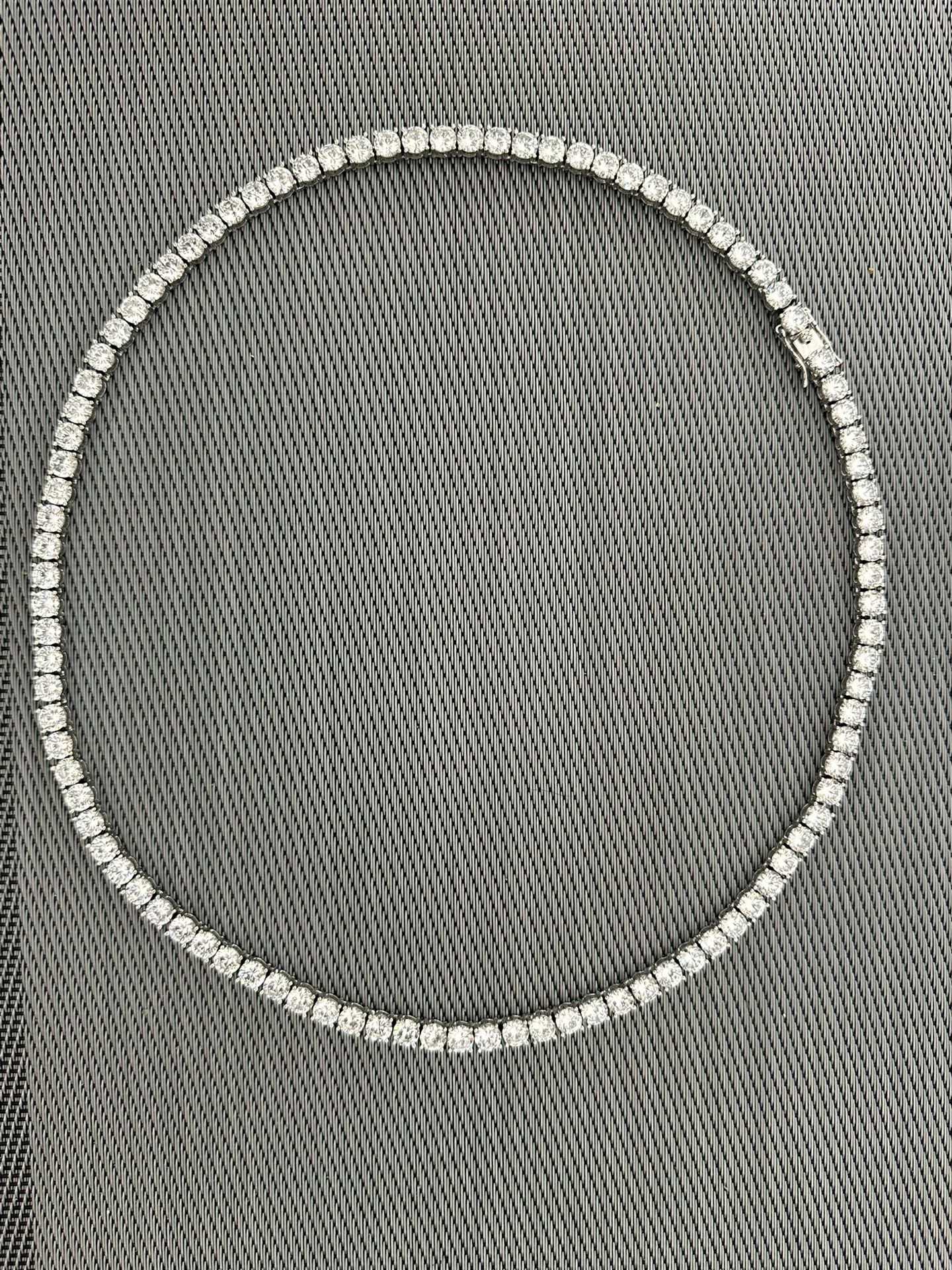 24” CZ Diamond Necklace
