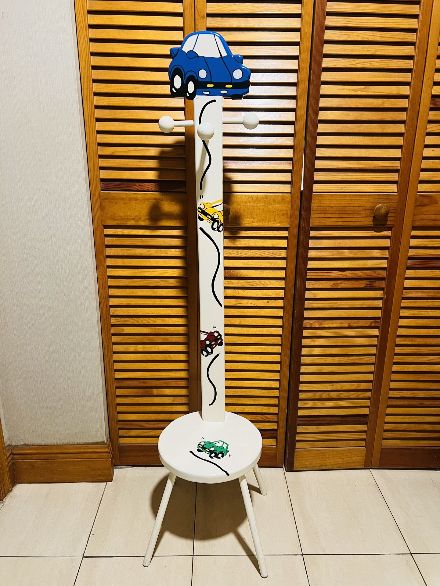 Car Clothes Coat Rack Stool child