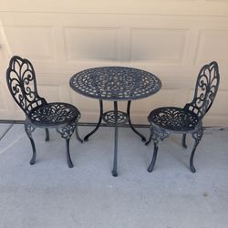 Wrought Iron Bistro Set
