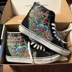 Vans Sk8-Hi “Underwater” Sneakers - Size US Men’s 8 / Women’s 9.5