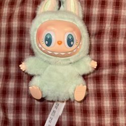 Green Labubu Keychain💚