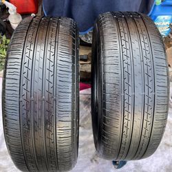 2 GOOD USED TIRES 225/60R16 HAIDA TIRE $40 For The 2 Tires Pickup Only