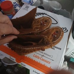 Indian Moccasins Size 9 Leather Best Offer 