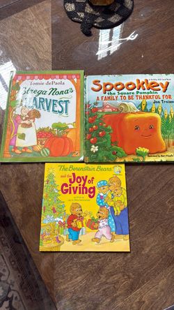 3 fall themed books