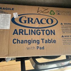 Changing Table With Pad 