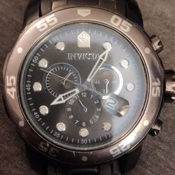 Invicta Chronograph Men's Watch (needs battery)