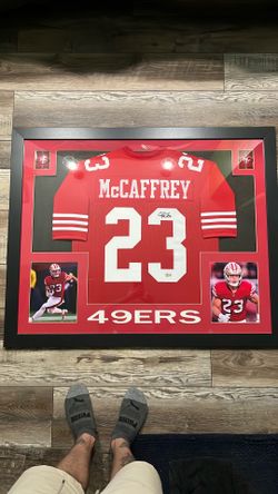 Christian Mccaffrey 49ers Jersey Autograph Beckett Certified