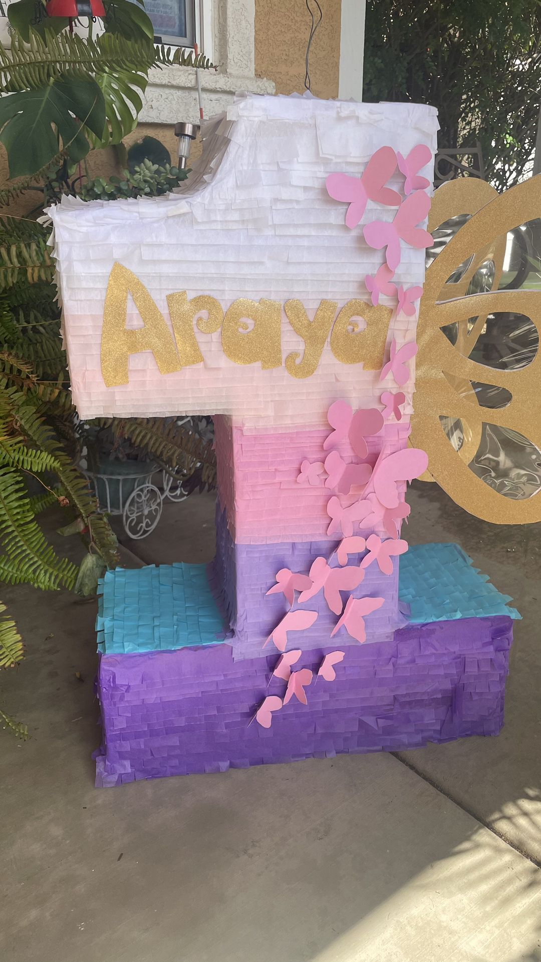 Number 1 Pinata.. purple for Sale in San Antonio, TX - OfferUp