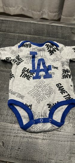 LA Dodgers Baby Onesie