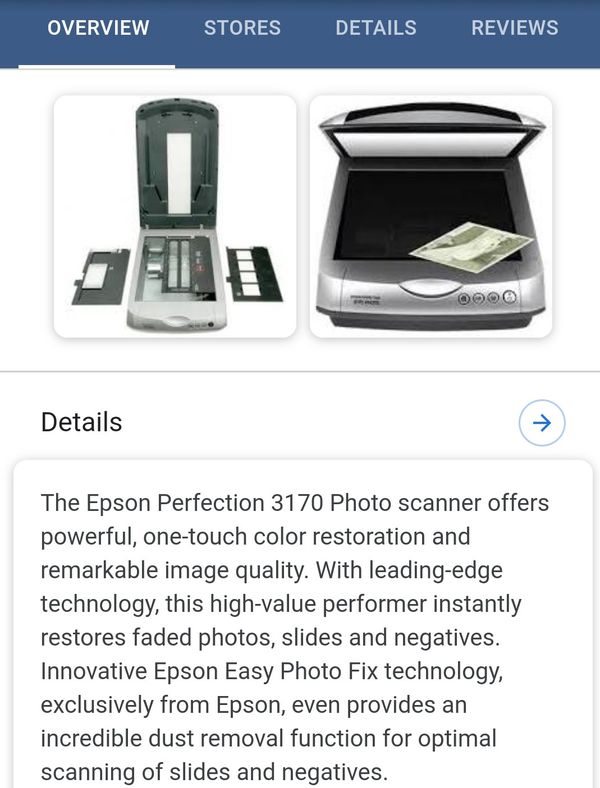 Epson Perfection 3170 Photo Scanner for Sale in San Diego, CA OfferUp