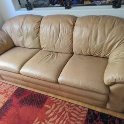 3 Piece Sofa Set (Real Leather)