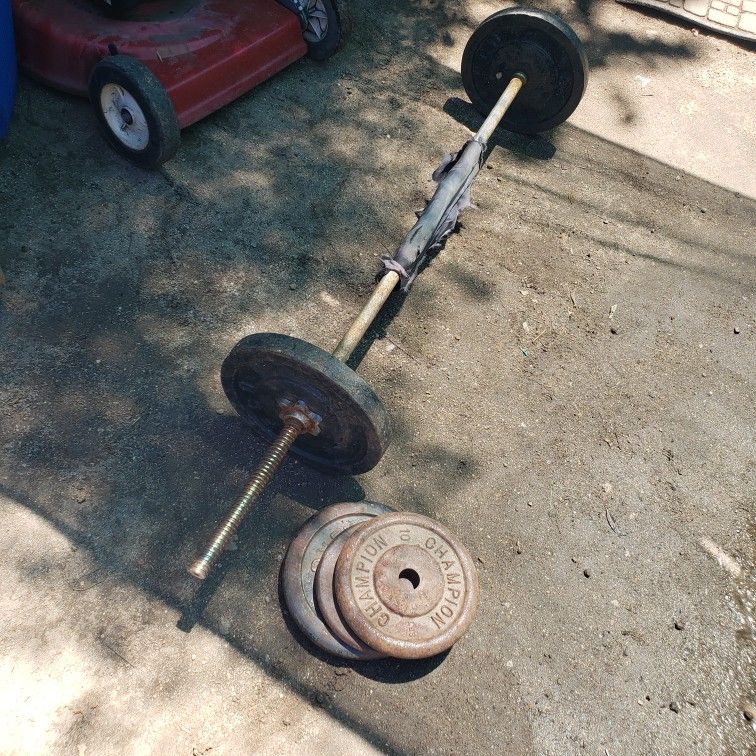 weights and weight bench no rips
