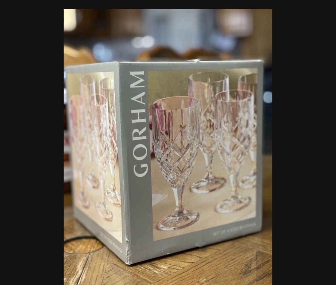 Crystal Glass Champagne Cups
