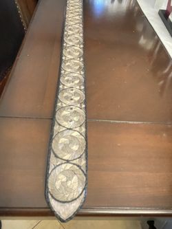 Cinto De Plata Calibre 925 Bien Ajustada La Puntada