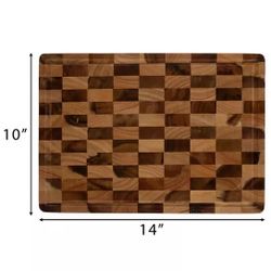 Checkered Cutting Board 10x14