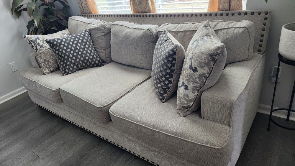 Sofa ,couch Living Room With Cushion