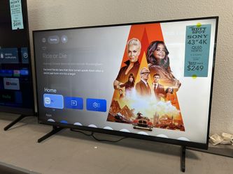 Sony 43” 4k bravia 2 II smart tv qled