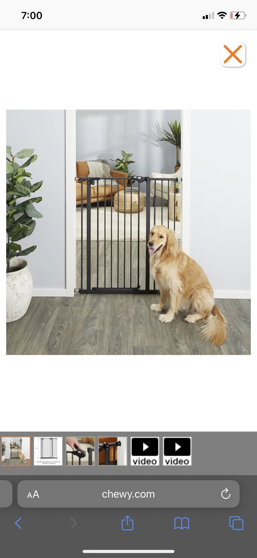 Dog Gate Indoors Extra Tall