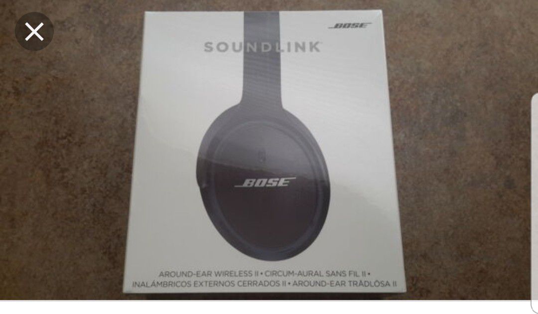 Bose soundlink ii headphones